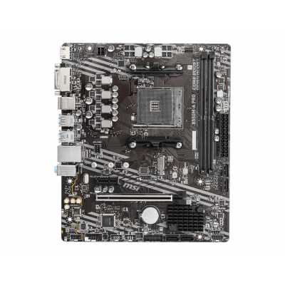 Материнская плата MSI B550M-A PRO, AM4, AMD B550, 2xDDR4, 4xSATA, 1xM.2, 1xPCIe 4.0 x16, 1xPCIe x1, 1xDVI-D, 1xHDMI, 1x 1Gb LAN, 2xUSB 2.0, 4xUSB 3.2 Gen 1, 3x3.5 мм, 7.1, mATX