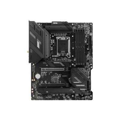 Материнская плата MSI MAG B760 TOMAHAWK WIFI, LGA 1700, Intel B760, 4xDDR5, 4xSATA, 3xM.2, 1xPCI-E 3.0 x4, 1xPCI-E 5.0 x16, 1xHDMI, 1xDP, 1xUSB Type-C, 1x2.5Gb LAN, 4xUSB-A 2.0, 4xUSB-A 3.2 Gen 2, 5x3.5 мм, 7.1, Standard-ATX