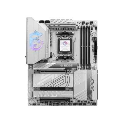 Материнская плата MSI MPG X870E EDGE TI WIFI, AM5, AMD X870E, 4xDDR5, 4xSATA, 4xM.2, 1xPCIe 5.0 x16, 1xPCIe 4.0 x4, 1xPCIe 3.0 x1, 1xHDMI (v2.1), 1xUSB-C 10Gbps, 1x5Gb LAN, Wi-Fi 7, Bluetooth 5.4, 2xUSB-C 40Gbps, 5xUSB-A 10Gbps, 4xUSB-A 2.0, 2x3.5 мм, S/P