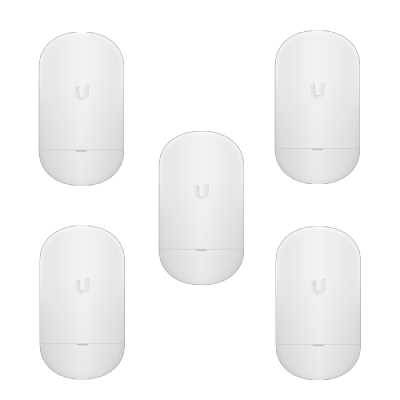 Точка доступа Wi-Fi UBIQUITI NanoStation 5AC Loco 5-pack LOCO5AC-5 UBIQUITI комплект из 5 точек дост