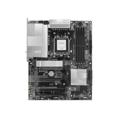 Материнская плата MSI PRO B850-P WIFI, AM5, AMD B850, 4xDDR5, 4xSATA, 3xM.2, 1xPCIe 5.0 x16, 1xPCIe 4.0 x4, 2xPCIe 3.0 x1, 1xHDMI, 1x5Gb LAN, Wi-Fi 7, 4xUSB 2.0, 1xUSB 3.2 Gen 1, 1xUSB 3.2 Gen 2, 2xUSB-C 3.2 Gen 2, 2x3.5 мм, 7.1, ATX