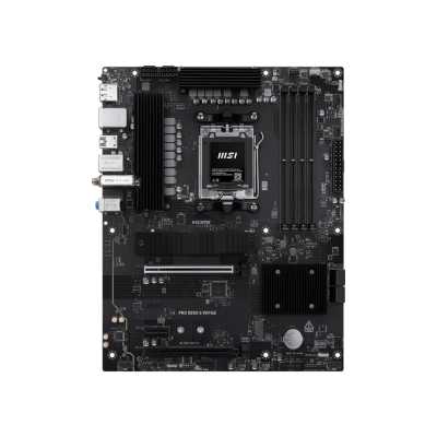 Материнская плата MSI PRO B850-S WIFI6E, AM5, AMD B850, 4xDDR5, 4xSATA, 2xM.2, 1xPCIe 4.0 x16, 1xPCIe 4.0 x4, 1xPCIe 3.0 x1, 1xDP, 1xHDMI, 1x2.5Gb LAN, Wi-Fi 6E, Bluetooth 5.3, 1xUSB-C 10Gbps, 3xUSB-A 10Gbps, 4xUSB-A 5Gbps, 3x3.5 мм, 7.1, ATX