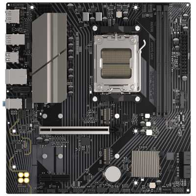 Материнская плата Sapphire B650M-E B650, AM5, 2*DDR5, 1*PCIEx16, 1*PCIEx4, 2*M.2, 4*USB3.2Gen1, 10*USB2.0, 4*SATA3.0, 2.5G, DP, HDMI, M-ATX, RTL