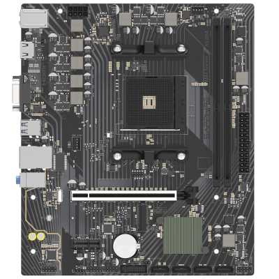 Материнская плата Sapphire A520M-E A520, AM4, 2*DDR4, 1*PCIEx16, 1*PCIEx1, 1*M.2, 6*USB3.2Gen1, 4*USB2.0, 4*SATA3.0, 1G, HDMI, M-ATX, RTL