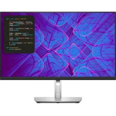 Монитор 27" Dell P2723QE IPS 3840x2160, 60 Гц, 5 мс, 16:9, 350 кд/м², HDMI 2.0, DP 1.4, 4xUSB 3.0, USB-C (90 Вт), Ethernet (1 Gbит), 3.5 Jack, черный/серебристый