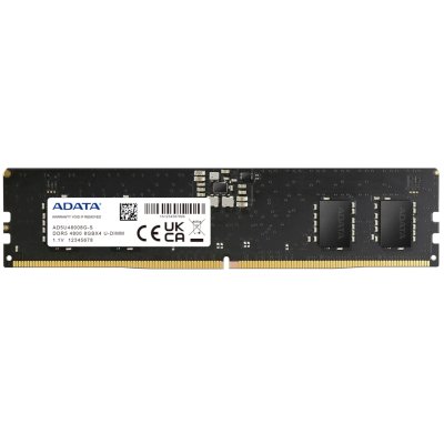 Оперативная память ADATA, DDR5, 8GB (1x8GB), 4800MHz, CL40, UDIMM