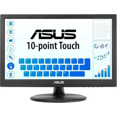 Монитор Asus 15.6" VT169HE черный IPS LED 16:9 HDMI матовая 1000:1 220cd 170гр/170гр 1920x1080 60Hz
