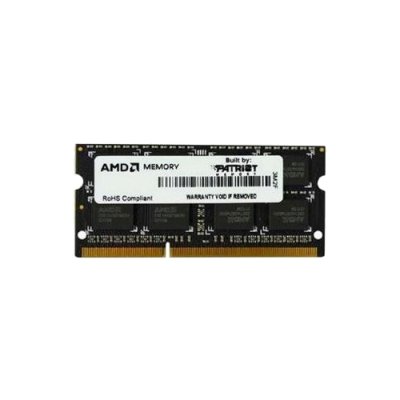 Оперативная память AMD Radeon R3 Value Series, DDR3, 8GB (1x8GB), 1333 MHz, CL9, без радиатора, SO-DIMM