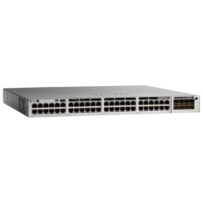 Коммутатор Cisco Catalyst C9300L-48P-4X-E, 48×1 Гбит/с, 4×10 Гбит/с SFP+