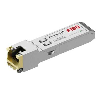 Трансивер FIBO FT-S10-RJ45 SFP+ модуль RJ45, 10G, 30м, cat 5E