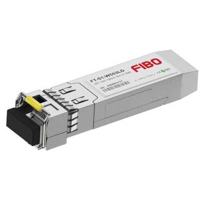 Трансивер FIBO FT-S1-W553LD SFP модуль WDM, 1.25G, 3 км, TX 1550 нм, RX 1310 нм, LC, DDM