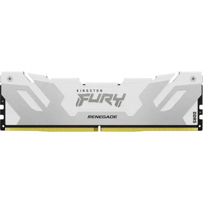 Оперативная память Kingston Fury Beast, DDR5, 16Gb (1x16Gb), 7200MHz, CL38, DIMM, с радиатором, белый