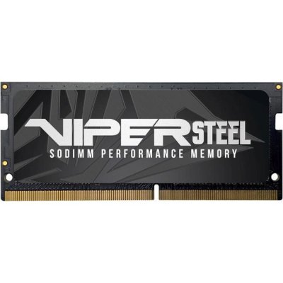 Память DDR4 16GB 2400MHz Patriot PVS416G240C5S Viper Steel RTL PC4-19200 CL15 SO-DIMM 260-pin 1.2В Ret