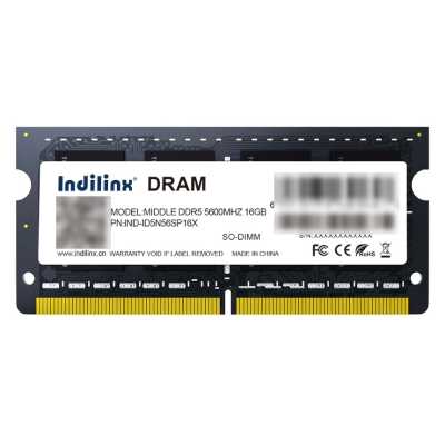 Оперативная память Indilinx, DDR5, 16GB (1x16GB), 5600 MHz, CL46, SO-DIMM