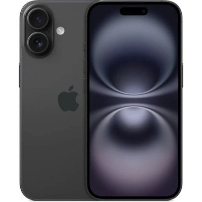 Смартфон Apple iPhone 16, 8/128Gb, черный
