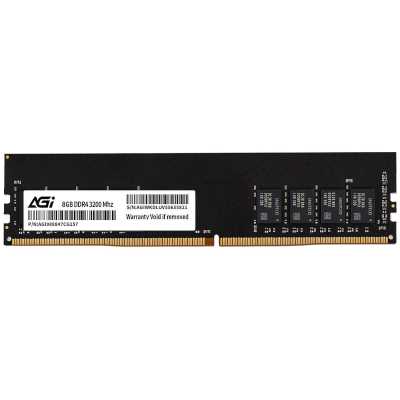 Память DDR4 8GB 3200MHz AGi AGI320008UD138-ST UD138 Tray PC4-25600 CL22 DIMM UDIMM 288-pin 1.2В Tray