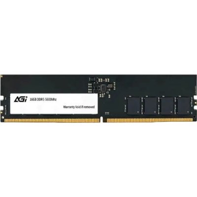 Память DDR5 16GB 5600MHz AGi AGI560016UD238-ST UD238 Tray PC5-44800 CL40 DIMM 288-pin 1.1В single rank Tray