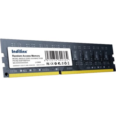Модуль оперативной памяти Indilinx IND-ID3P16SP08X — Оперативная память DDR3 DIMM 8Gb, 1600Mhz, [ ] CL11