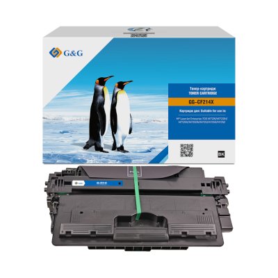 Картридж лазерный G&G GG-CF214X CF214X черный (17500стр.) для HP LJ Ent 700 M712N/M712DN/M712XH/M725