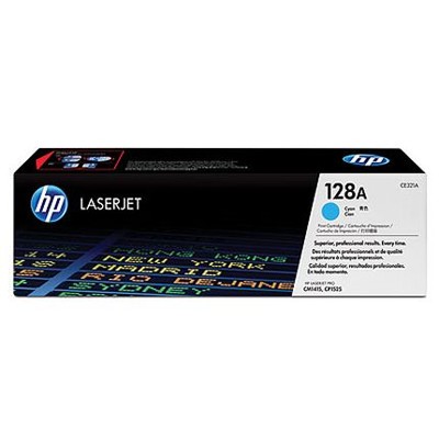 Картридж лазерный HP CE321A 128A голубой для CLJ Pro CM1415FN/CM1415FNW/CP1525N/CP1525NW 1300 стр.