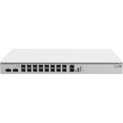 MikroTik CRS518-16XS-2XQ-RM Коммутатор управляемый, 1x100 Мбит/с, SFP28 16x25 Гбит/с, SFP/uplink QSFP28 2x100 Гбит/с, установка в стойку
