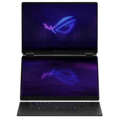 Ноутбук ASUS ROG Zephyrus Duo 16 GX651AX-SR144W/16"/OLED/Intel Core Ultra 9 386H/32Gb/1Tb/SSD/NVIDIA GeForce RTX 5090 24Gb/Windows 11 Home/серый/2.82kg