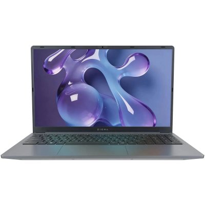 Ноутбук Digma Nova/15.6"/IPS/AMD Ryzen 5 3500U/16Gb/512Gb/SSD/AMD Radeon RX Vega 8/Windows 11 Pro/серый/1.68kg