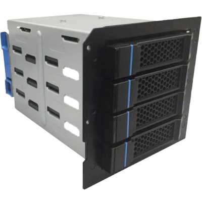 Корзина для четырех 3.5" SATA/SAS 12Gbps HDD384-10501-2102A0 AS'Y COMPONENT,S R10569 PLUS, 3.5"; HOTSWAP HDD CAGE, W/12G, SATA/SAS 4 PORTS, W/8CM FAN, 4PCS/CTN, SR10569p18 4 (384-10501-2102A0)