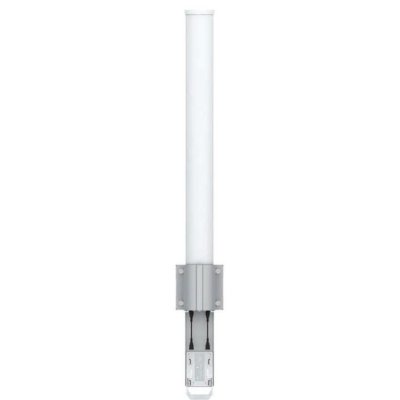 Сетевое оборудование UBIQUITI AMO-2G10 внешняя всенаправленная MIMO 2x2, 10 дБ, 2,35-2,55 ГГц, 360°x12°, 2* RP-SMA (волны вертикальные/горизонтальные)