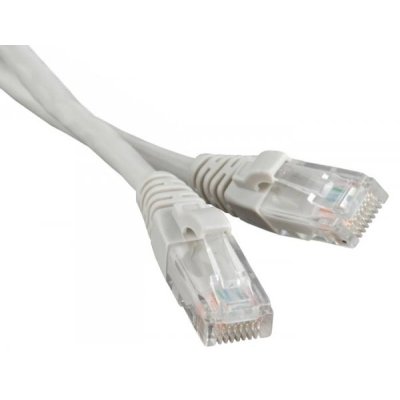 Патч-корд UTP Cablexpert cat.5e, 50м, литой, многожильный, серый