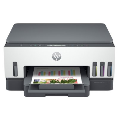МФУ струйное HP Smart Tank 720 (6UU46A), A4, цветной, печ. до 15 стр/мин. (ч/б) до 9 стр/мин. (цвет), 1200x1200dpi (ч/б) 1200 x 4800 dpi (цвет), USB, Wi-Fi, BlueTooth, Air Print, Mopria