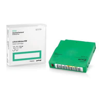 Картриджи HPE LTO-8 30Tb RW Non Cust Lbl 20 Crtg