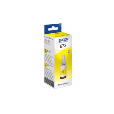 Картридж струйный Epson T6734 C13T67344A желтый (1900стр.) (70мл) для Epson L800
