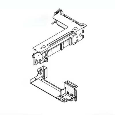 Райзер-карта Lenovo ThinkSystem SR650 V3 x8/x8 PCIe Gen4 Riser3 Option Kit (To support Riser 3 when 2 processors are installed)