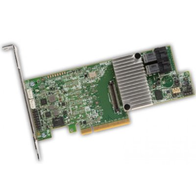 Контроллер MegaRAID SAS 9361-8i SGL (8-Port Int, 12Gb/s SATA+SAS, PCIe 3.0, 1Gb DDRIII, MegaRAID SAS 9361-8i, Quick Installation Guide, LP Bracket)