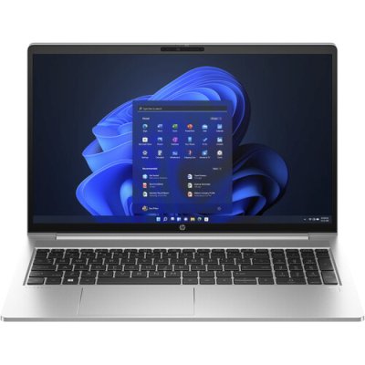 Ноутбук HP ProBook 450 G10 Core i7 1355U 16Gb SSD512Gb Intel Iris Xe graphics 15.6" IPS FHD (1920x1080) FreeDOS silver WiFi BT Cam (7L702ET)