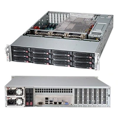 Корпус SuperMicro CSE-826BE1C4-R1K23LPB 1200W черный