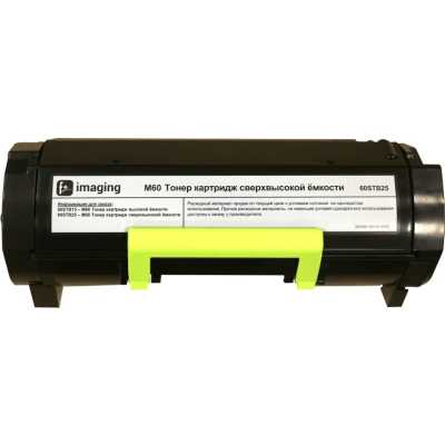 Картридж лазерный F+ Imaging 60STB25 (black), 25000 стр. для F+ M60ade15, M60ade25, M60ade6L