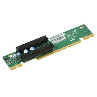 Райзер-карта SuperMicro RSC-W-88 1U LHS WIO Riser card with two PCI-E x8 slots