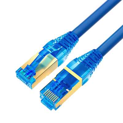 Кабель патч-корд Filum FL-PC-SF6A-5.0-LSZH-BL 26AWG (7х0.165 мм), чистая медь, LSZH, синий