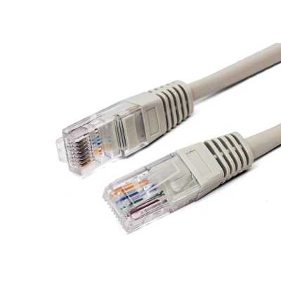 Комплект Кабель патч-корд U/UTP 5e кат. 3м Filum FL-U5-3M 26AWG(7x0.16 мм), омедненный алюминий (CCA), PVC, серый/25 25 шт