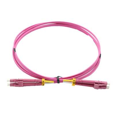 Патч-корд волоконно-оптический Filum FL-FOD-2.0-LC/U-LC/U-MM504-25-LSZH-MG duplex, LC/UPC-LC/UPC, MM (OM4 50/125), LSZH, 25м