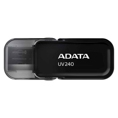 Флешка USB ADATA UV240 (AUV240-32G-RBK), 32Gb, USB 2.0, R/W 15/5, черный