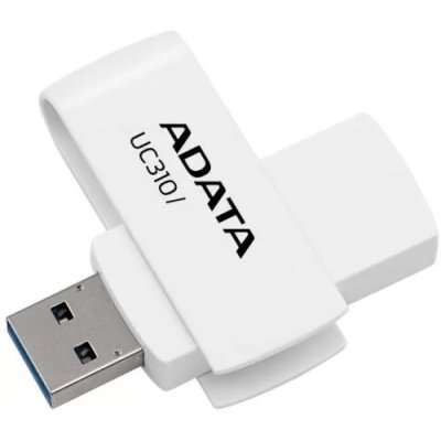 Флеш Диск A-Data 64GB UC310 UC310-64G-RWH USB3.2 белый