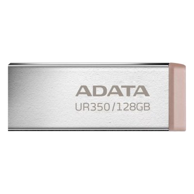 Флеш Диск A-Data 128GB UR350 UR350-128G-RSR/BG USB3.2 серебристый/коричневый