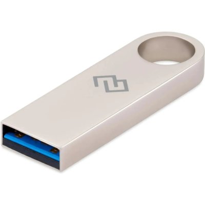 Флешка USB Digma DRIVE3 (DGFUL512A30SR), 512Gb, USB 3.0, R/W 120/50, серебристый