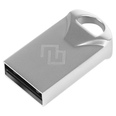 Флешка USB Digma DRIVE2 (DGFUM064A20SR), 64Gb, USB 2.0, R/W 20/10, серебристый