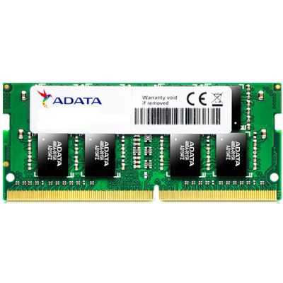 Оперативная память ADATA, DDR4, 8GB (1x8GB), 2666MHz, CL19, SO-DIMM