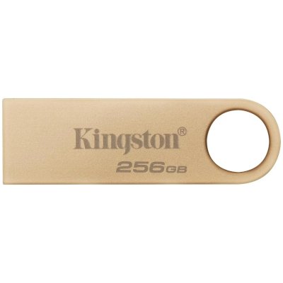 Флешка USB Kingston DataTraveler SE9 G3 (DTSE9G3/256Gb), 256Gb, USB 3.2 Gen 1, R/W 220/100, золотистый