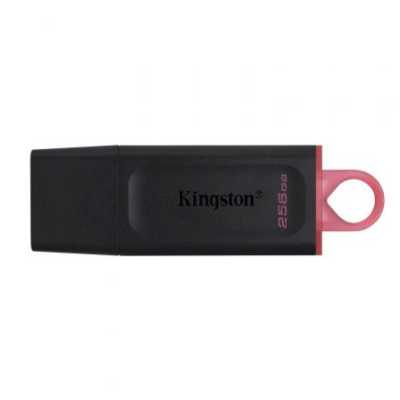 Флешка USB Kingston DataTraveler Exodia (DTX/256GB), 256Gb, USB 3.2 Gen 1, R/W 200/60, черный/розовый